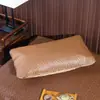 Funda de almohada de paso a paso con esquinas redondeadas de un solo lado, colchoneta de verano para almohada, seda de hielo transpirable y fresca, doble cara, para adultos, simple, un paquete