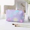 Bolsa de Almacenamiento para Cosméticos de Viaje, Neceser Portátil de Algodón Suave de Alta Gama, Neceser Impermeable para Mujer, Gran Capacidad