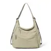 2026 Verano Nuevo Bolso Cruzado de un Solo Hombro Mochila Ligera Versátil Viaje Simple Moda Casual Tendencia Estilo Perezoso
