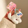 Llavero versátil, exquisito pequeño regalo para eventos, lindo colgante de muñeco de peluche, decoración de bolso, regalo promocional