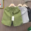 Pantalones Cortos de Verano Transpirables de Seda Helada de Secado Rápido para Hombre, Rectos de Moda, Talla Grande, Venta al por Mayor Transfronteriza, Pantalones Finos de Verano para Hombre