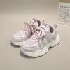 Novos Sapatos Infantis de Couro Atacado Tamanhos 27-37 para Crianças Maiores Sapatos Esportivos Casuais Meninas Estudantes Sapatos de Corrida 6795