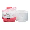 Toalla Facial de Algodón Puro para Montar en la Pared, Doble Uso para Seco y Húmedo, Toalla Gruesa Suave de Algodón, Toalla Limpiadora con Textura de Perla, Toalla Facial Desechable