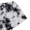 Nuevo top de manga corta estampado DREAM en inglés teñido anudado y shorts teñidos anudados traje para estar en casa TL9400