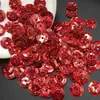 Lantejoulas Coloridas Redondas Côncavo-Convexas de 4mm para Costura DIY, Fantasias de Dança, Acessórios para Vestidos de Casamento, Miçangas Pequenas Soltas Brilhantes, Aproximadamente 1000 Peças
