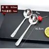Cuchara Brillante Fuerte para Adultos de Acero Inoxidable para Aceite con Mango Largo Cuchara para Sopa Cuchara Doméstica para Sopa y Ramen