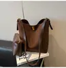 Bolso grande retro de ante para mujer, nuevo estilo coreano 2026, bolso tote de gran capacidad, bolso de hombro y bandolera de moda
