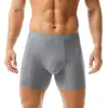 Comercio Exterior Europeo y Americano Transfronterizo Tallas Grandes Ropa Interior Masculina Modal Malla Sin Costuras Transpirable Antibacteriana Calzoncillos Bóxer para Hombre