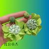 Aretes Europeos y Americanos Transfronterizos Bohemios con Borlas de Flores, Aretes Versátiles para Estilo Vacacional, Lujo Accesible y Sensación de Alta Gama