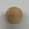 Frasco de Almacenamiento Redondo de Madera de Bambú con Tapa, Frasco de Almacenamiento Transparente para el Hogar, Frasco para Té, Frasco para Granos, Frasco de Alimentos de Gran Capacidad con Tapa, Frasco para Té de Flores