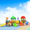 Parque de Diversões Grande Deslizador Externo Combinação de Tobogãs Equipamento de Playground Externo Comunitário Instalações de Brincadeiras Infantis