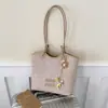 Bolsa Tote de Gran Capacidad para Viajes Diarios para Mujer, Bolso de Hombro de Moda Estilo Coreano, Nuevo Modelo 2026, Bolso Casual Simple de Nicho para Estudiantes Mujeres