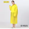 Eva fosco adulto não descartável capa de chuva atacado grossa longa leve portátil unissex logo