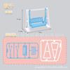 Accesorios para la casa de niños ensamblados a mano DIY muebles de simulación cocina baño adornos bloques de construcción de partículas pequeñas Universal