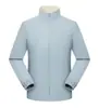 Jaqueta Leve com Gola Alta para Trabalho Bordado Roupa de Trabalho Corta-vento Outerwear Estampa de Logo Impermeável Jaqueta de Montanhismo de Alta Qualidade Personalização