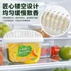 Desodorizador de Refrigerador de Dos Colores Activado con Carbón Estilo Tiktok Eliminador de Olores Purificador Caja Desodorante para Refrigerador