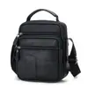 Bolso Personalizado para Hombre Bolso de Hombro Único de Piel de Vaca Bolso Cruzado Vertical de Negocios para Hombre Bolso Mensajero Bolso de Piel Genuina para Hombre Bolso Cruzado Pequeño de Alta Gama para Hombre