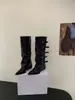 []Botas de Plataforma de Punta Francesa Hasta la Rodilla para Mujer 2026 Otoño/Invierno Nuevas Botas de Caña Alta para Pantalón