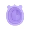 Oso Plegable Tazón para Lavar Silicona Plegable Tazón para Lavar Tazón para Lavar Brochas de Maquillaje Esponja de Maquillaje Fuente de Lavado de Silicona Fabricante