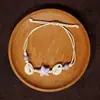 Jingdezhen Navidad Cerámica Cuerda Trenzada Pulsera Animales de Dibujos Animados Cuerda de Mano Joyería al por Mayor para Atracciones Turísticas Nicho Lujo Ligero