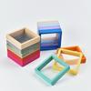 Caja de embalaje con suspensión de película de PE de color, joyero con insignia, caja de exhibición de armadura resistente, joyero para guardar pulseras de jade