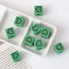 Cor de Doces Acrílico Quadrado Coração Estampado Contas Soltas DIY Pulseira Colar Corrente de Celular Acessórios com Contas Material
