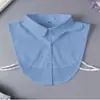 Cuello Falso para Camisa, Cuello Falso Versátil Unisex, Cuello Alto Decorativo de Algodón Poliéster, Cuello Puntiagudo, Accesorio de Cuello Falso