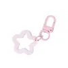 Llavero Colgante Estrella de Cinco Puntas Adorno de Campana Decoración de Llavero DIY Lindo Adorno Unisex para Bolso