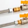 Cobre espesado reductor de doble rosca exterior a rosca 6 minutos 1 pulgada a 4 minutos a 1/2/3 dientes exteriores accesorios de unión reductora para tubería de agua