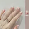 Atacado transfronteiriço cor de geleia transparente de gelo esmalte de unha oleoso sem cozedura sem lascar sem desbotar longa duração branco brilhante cristalino
