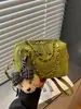 Bolso de cadena con diseño único de patrón de diamante para mujer, nueva versión coreana 2026, bolso de mano versátil, bolso de hombro, bolso cruzado, transfronterizo
