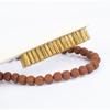 Escova de Arame de Cobre Puro com Cabo de Madeira para Manutenção de Nogueira e Bodhi, Escova de Limpeza para Remoção de Ferrugem, Polimento, Remoção de Sujeira, Escova de Arame de Aço para Rebarbação