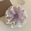 Elástico de Cabelo Estilo Relaxado, Acessório de Cabelo Grande Estilo Coreano, Prendedor de Cabelo de Luxo para Meninas, Corda de Cabelo, Elástico de Cabelo, Acessório de Cabelo