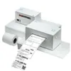 Impresora Térmica Deli Dl-760D para Entrega Express, Almacenamiento y Logística, Impresora de Pegatinas de Código de Barras de una Sola Hoja de 80 mm