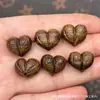 Nuevo Producto Duobao Palo de Rosa Madera de Águila Sándalo Corazón de Durazno Cuentas Sueltas DIY Cuentas para Joyería Cultural Pulsera Versátil