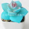 Suculenta Artificial Cabeça de Flor de Suculenta Artificial Bonsai Artificial Acessórios DIY Fabricante Conjunto de Cabeças de Flor de Suculenta Cor Personalizada