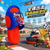 Nuevas pantuflas para niños, para niños, tallas pequeñas, medianas y grandes, con suela suave, antideslizantes, diseño de motocicleta de dibujos animados, disponibles para envío directo