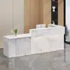 Balcão de bar caixa simples mesa de recepção loja de roupas loja de conveniência com balcão gaveta recepção da empresa recepção da empresa temperamento