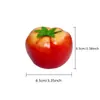 Simulación de comercio exterior transfronterizo modelo de tomate frutas y verduras falsas accesorios de decoración para el hogar tienda juguetes