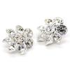 Acessórios Hengchuang padrão botões de liga de zinco com perna alta personalidade moda botões de metal com incrustação de diamante em estoque atacado