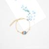 Pulsera de Encaje de Flores Secas y Flores Naturales Transfronteriza, Pulsera de Mariposa, Pulsera de Aleación, Pulsera de Cadena Metálica, Gema del Tiempo, Regalo para Novia para Mujeres