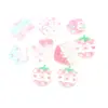 Botones de resina con animales y frutas lindos de dibujos animados para ropa de niños, zuecos y calcetines - botones decorativos, directo del fabricante