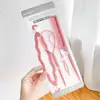 Aguja para trenzar el pelo de niños, tirador de pelo, herramienta para recoger pelo de niñas, enhebrador de hilo para el pelo, peine para atar el pelo, herramienta de peinado