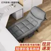 Cama plegable para el descanso del mediodía, sillón reclinable individual para oficina, portátil y simple, cama de acompañante para hospital, cama para siesta de camping
