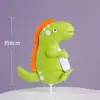 Decoración de Pastel Arcilla Blanda Enchufe Decoración de Pastel Enchufe Estéreo Enchufe Lindo Dinosaurio Animal Muñeco de Pastel Enchufe