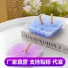 Cenicero purificador de arena para limpieza de cenizas cenicero para apagar humo suministros de cenicero para el hogar película soluble en agua cenicero limpiador de arena fábrica
