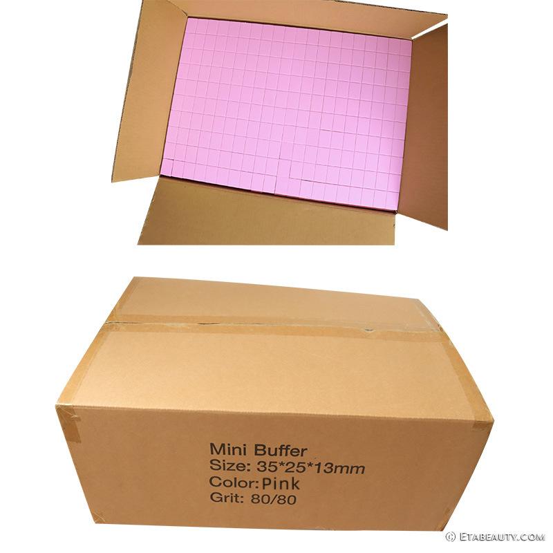 ET-1501Z打磨指甲油工具海绵抛光搓迷你海绵豆腐