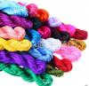 Fábrica em estoque vendas diretas linha coreana Nº 5 linha de Jade nó chinês linha trançada seda coreana DIY corda de nó chinês