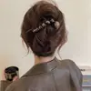 Nuevo Clip de Plátano 2026: Pinza mágica de coleta alta de alta gama, exquisita, con cuentas, adecuada para primavera y verano, ideal para cabello grueso