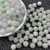 Myanmar Jade Bashan Cui 10mm rodada talão diy pulseira colar solta talão de jade talão jade fabricantes de jóias atacado